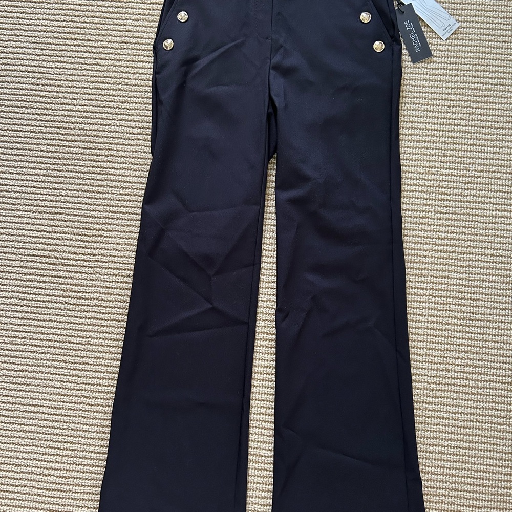 NWT Rachel Zoe Black Flare Leg Pants